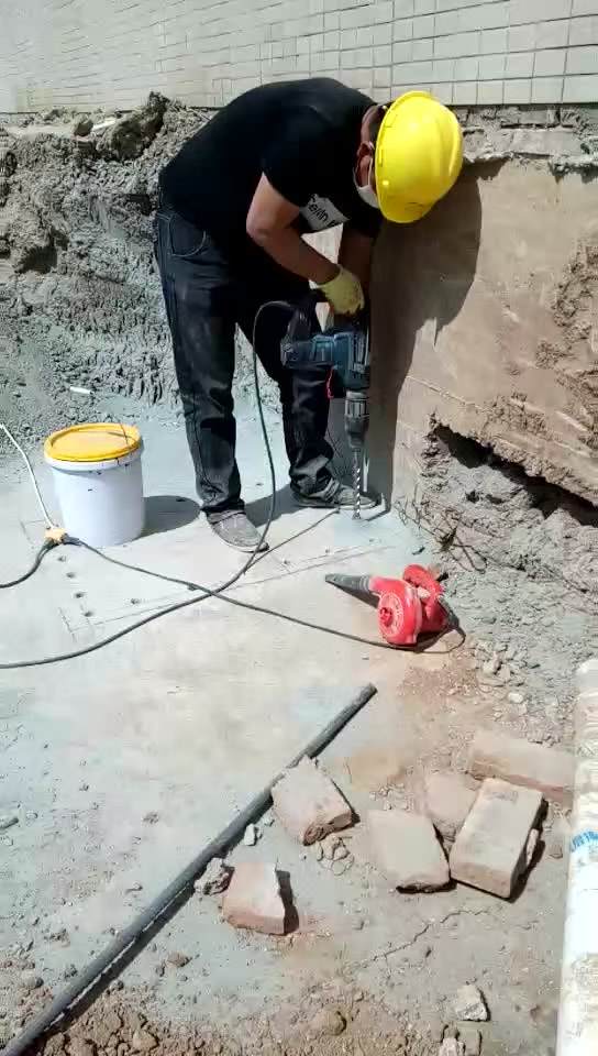 防城港新旧混凝土植筋连接加固